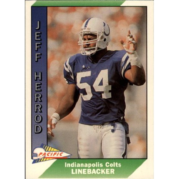 1991 Pacific #195 Jeff Herrod NFL Football Trading Card