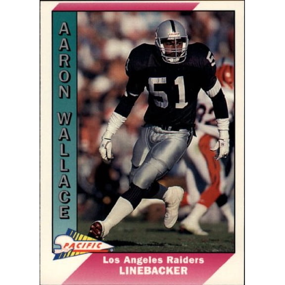 1991 Pacific #242 Aaron Wallace NFL Football Trading Card