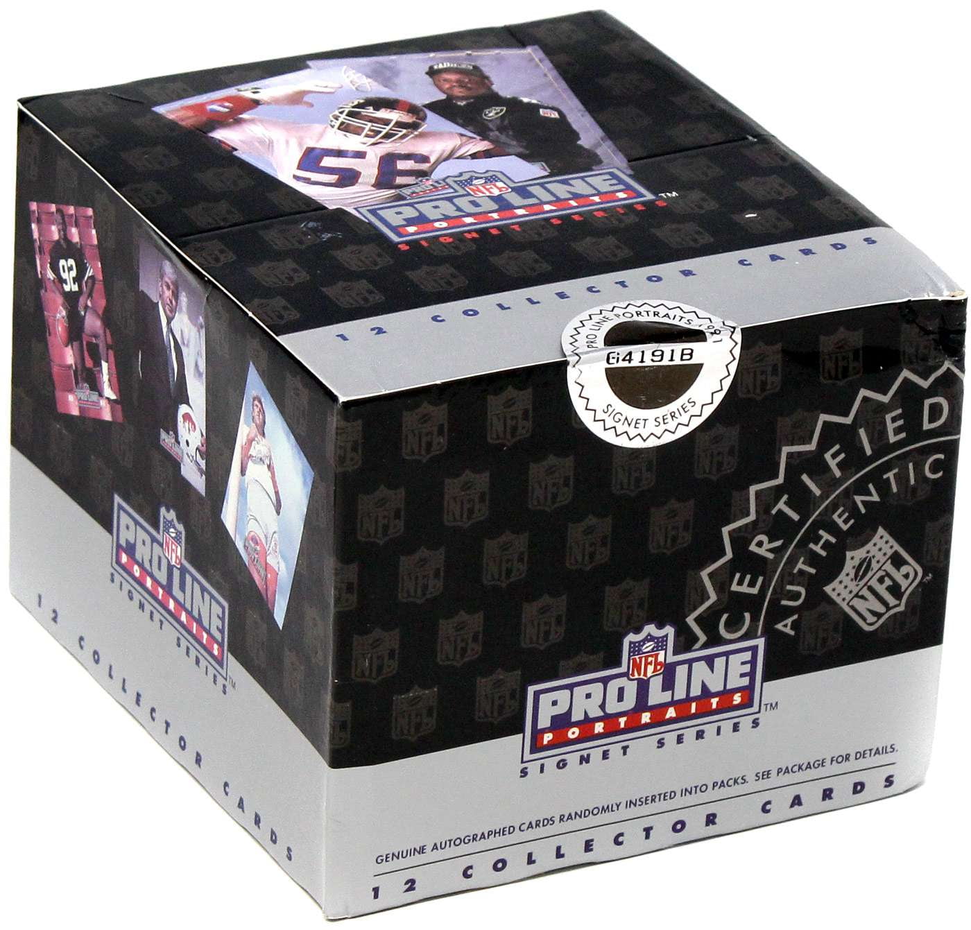 1991 Pro Line Football Signature Sereis NFL Football Card Box