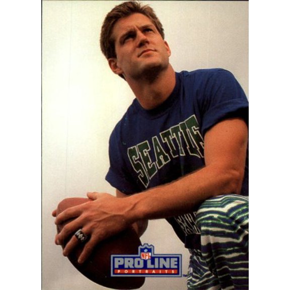 1991 Pro Line Portraits #53 Vann McElroy NFL Football Trading Card