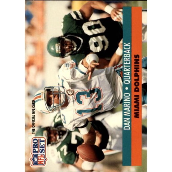 1991 Pro Set #210 Dan Marino NFL Football Trading Card