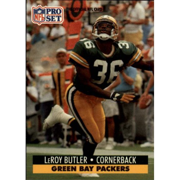 1991 Pro Set #507 LeRoy Butler NFL Football Trading Card