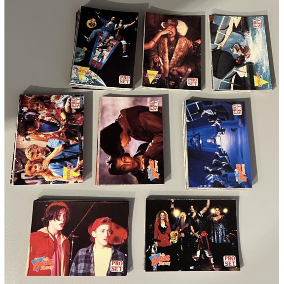 1991 Pro Set Bill and Teds Excellent Adventure Movie Complete Set 1-100