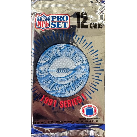 1991 Pro Set Platinum NFL Series 1