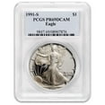 thumbnail image 1 of 1991-S Proof American Silver Eagle PR-69 PCGS, 1 of 3
