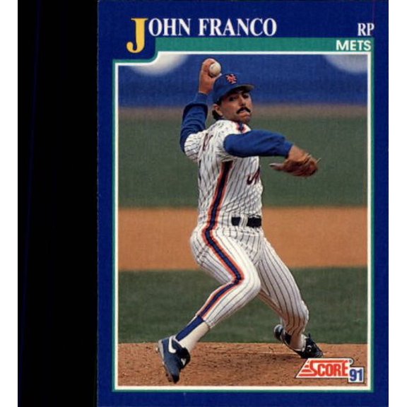 1991 Score #14 John Franco MLB Baseball Trading Card
