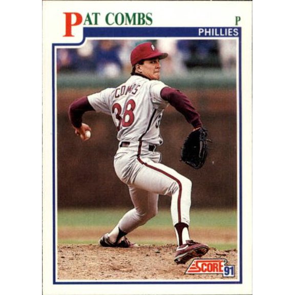 1991 Score #440 Pat Combs MLB Baseball Trading Card
