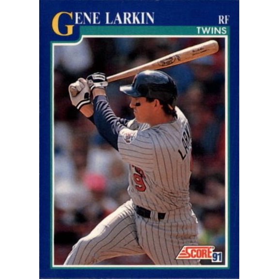1991 Score #471 Gene Larkin MLB Baseball Trading Card
