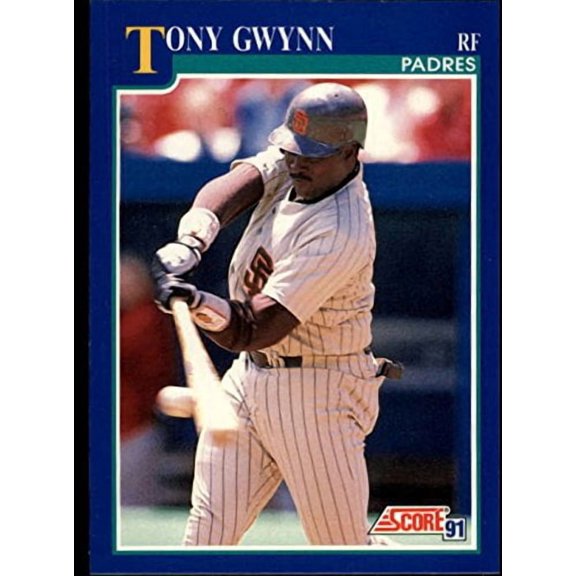 1991 Score #500 Tony Gwynn MLB Baseball Trading Card