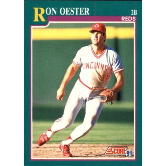 1991 Score #651 Ron Oester MLB Baseball Trading Card