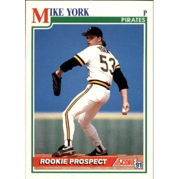 1991 Score #738 Mike York RC MLB Baseball Trading Card