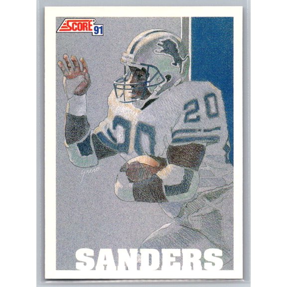 1991 Score Barry Sanders #637