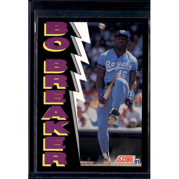 1991 Score Bo Breaker Bo Jackson #773 Kansas City Royals Baseball Card