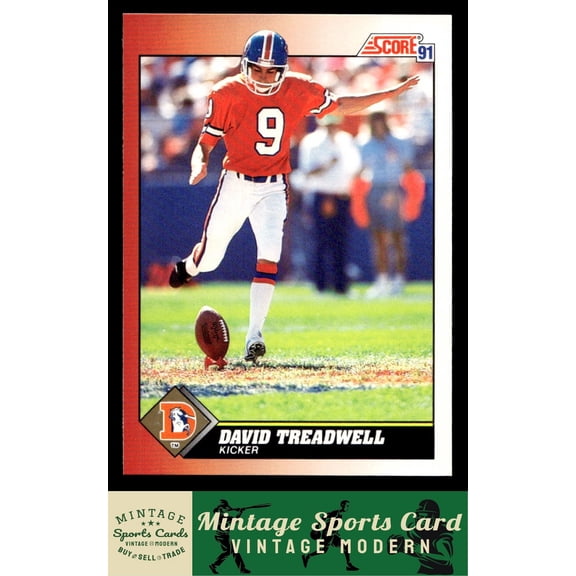1991 Score David Treadwell #139