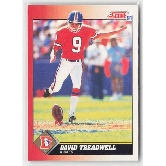 1991 Score David Treadwell #139