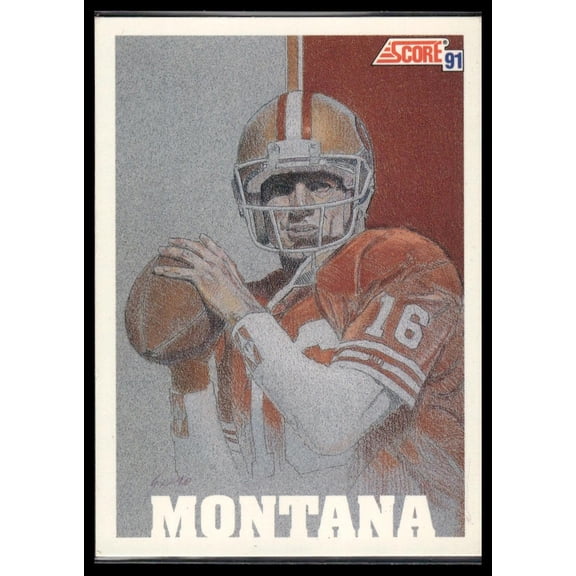 1991 Score Joe Montana #620