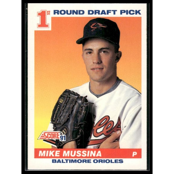 1991 Score Mike Mussina #383