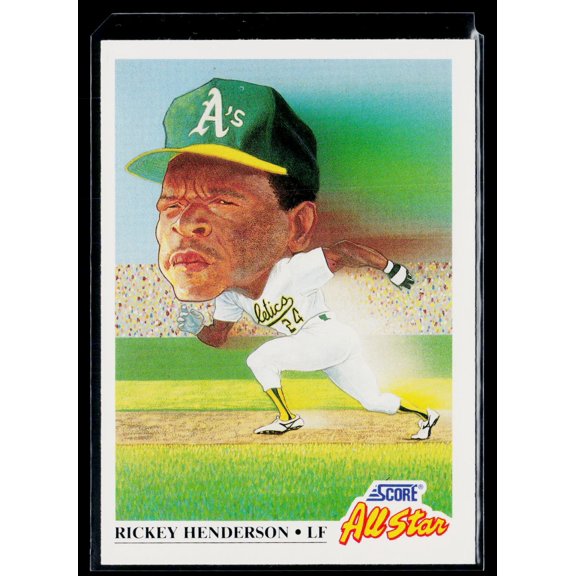 1991 Score Rickey Henderson #397