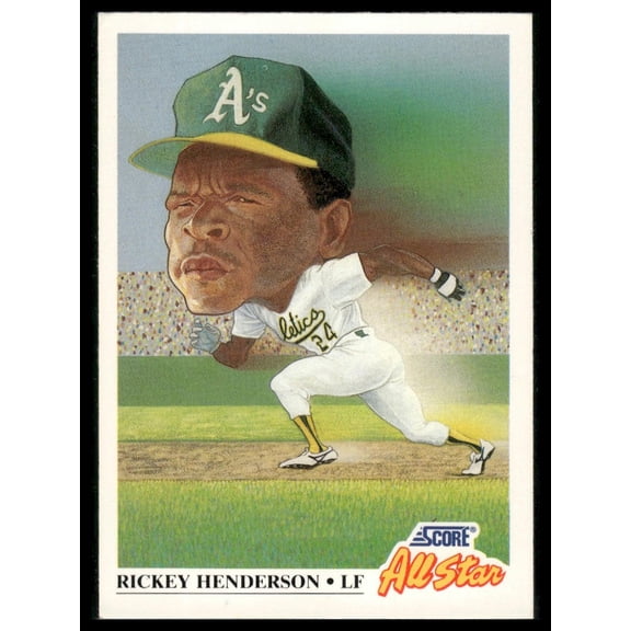1991 Score Rickey Henderson #397