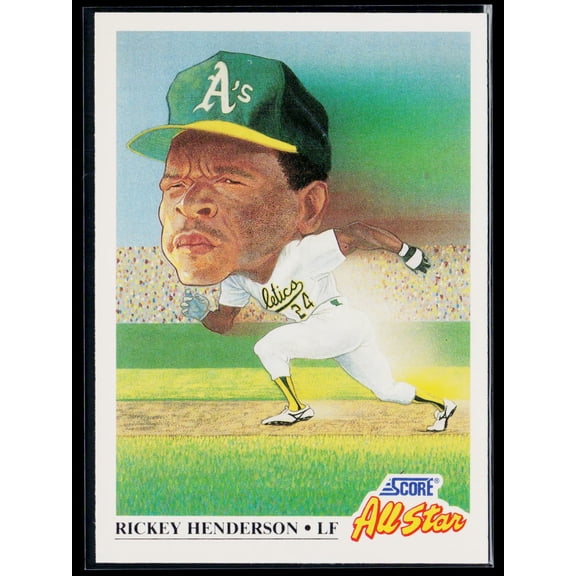 1991 Score Rickey Henderson #397