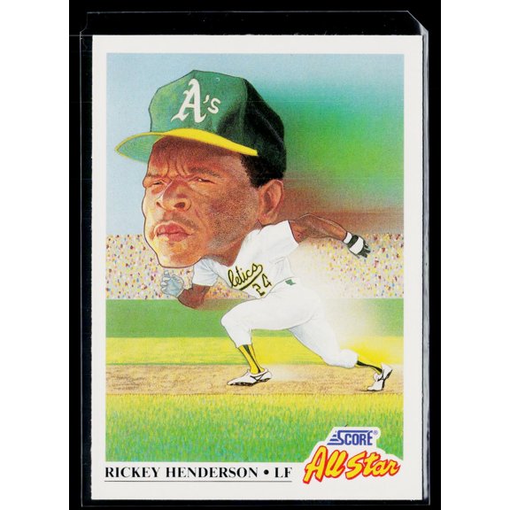 1991 Score Rickey Henderson #397