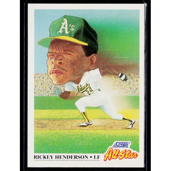 1991 Score Rickey Henderson #397