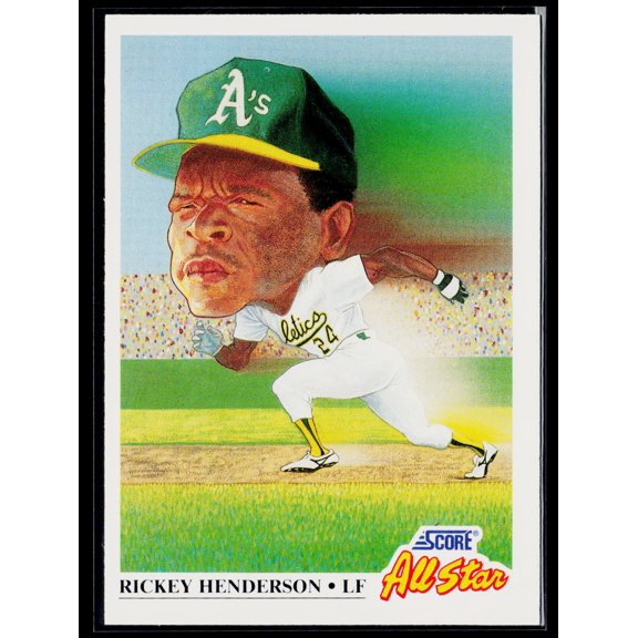 1991 Score Rickey Henderson #397