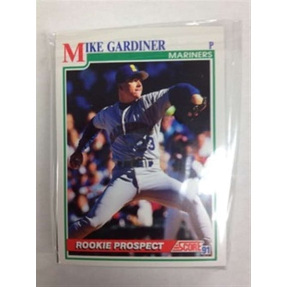 1991 Score Seattle Mariners Team Set