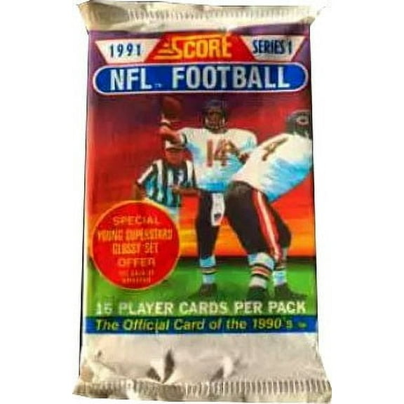 1991 Score Series I NFL Football Trading Card Pack
