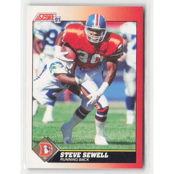 1991 Score Steve Sewell #118