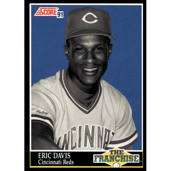 1991 Score The Franchise Eric Davis #863