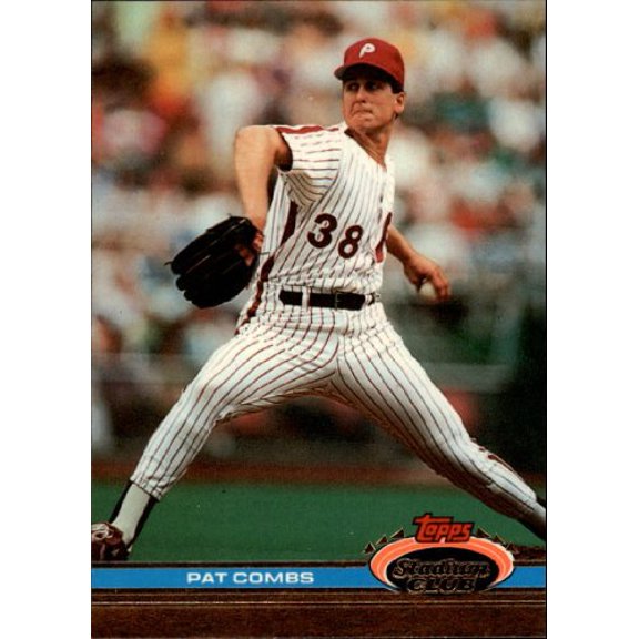 1991 Stadium Club #36 Pat Combs MLB Baseball Trading Card
