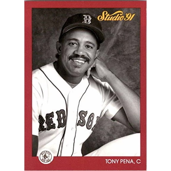 1991 Studio #17 Tony Pena MLB Baseball Trading Card