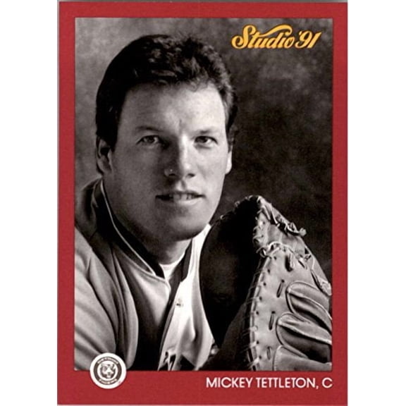1991 Studio #58 Mickey Tettleton MLB Baseball Trading Card