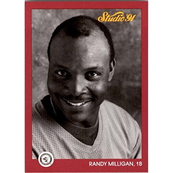 1991 Studio #7 Randy Milligan MLB Baseball Trading Card