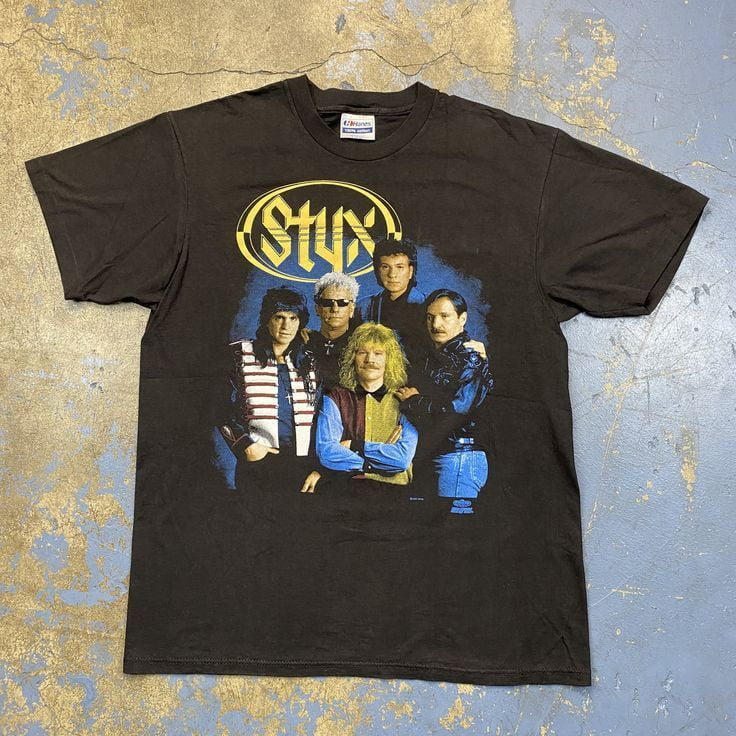 Vintage popular 1991 Styx Concert Tshirt