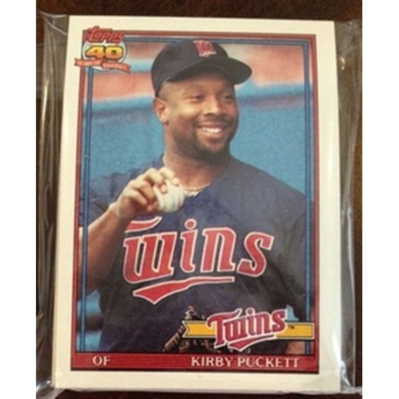 1991 Topps Minnesota Twins Team Set WORLD CHAMPIONS NM-MT KIRBY PUCKETT