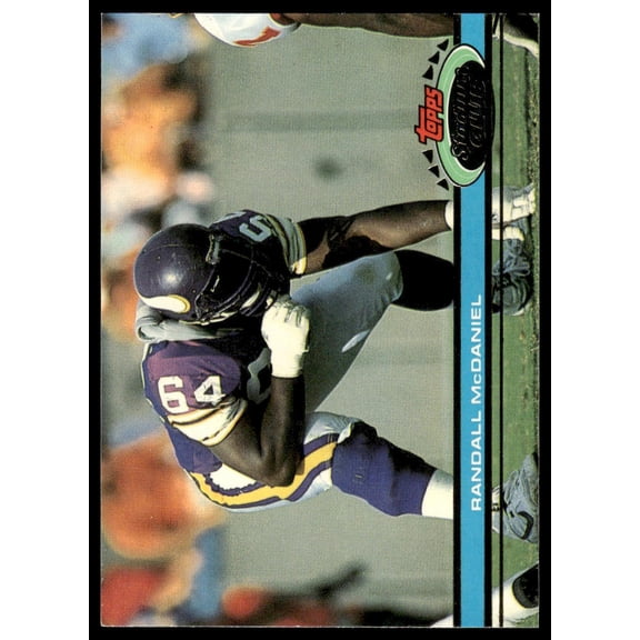 1991 Topps Stadium Club Randall McDaniel #172