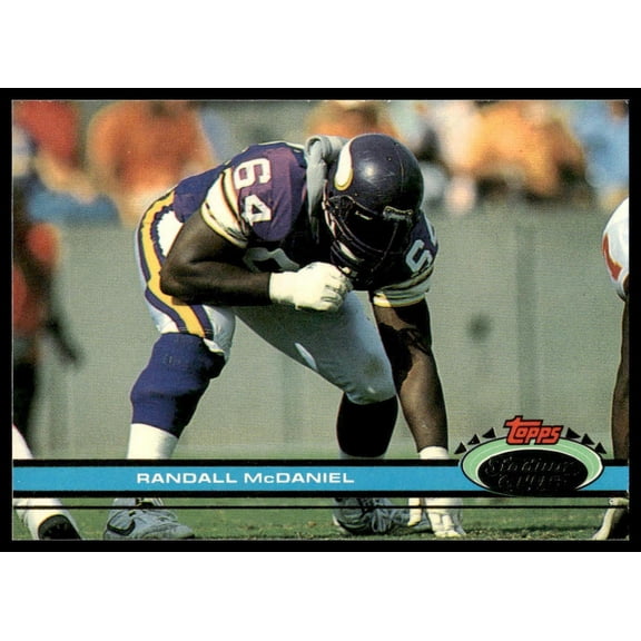 1991 Topps Stadium Club Randall McDaniel #172