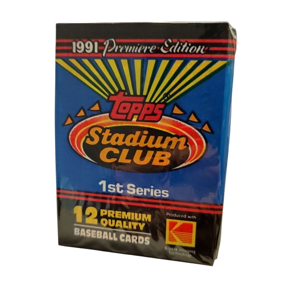 1991 Topps Stadium Club Series 2 Baseball Box Cards