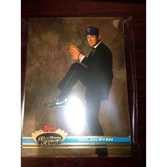 1991 Topps Stadium Club Texas Rangers Team Set w Nolan Ryan