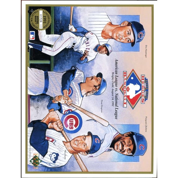 1991 Upper Deck Sheets #21 American League vs. National League Aug. 24, 1991