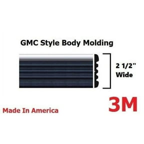 1992-1998 GMC Suburban Side Body Trim Molding 2.5" Wide