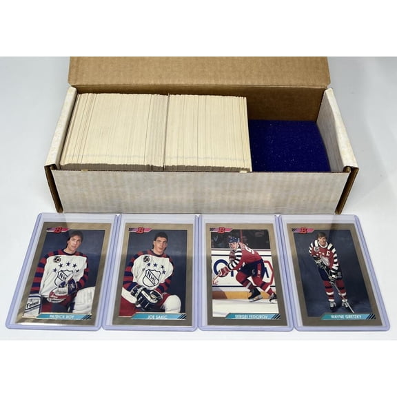 1992-93 Bowman Hockey Hand Collated Complete Set 1-442