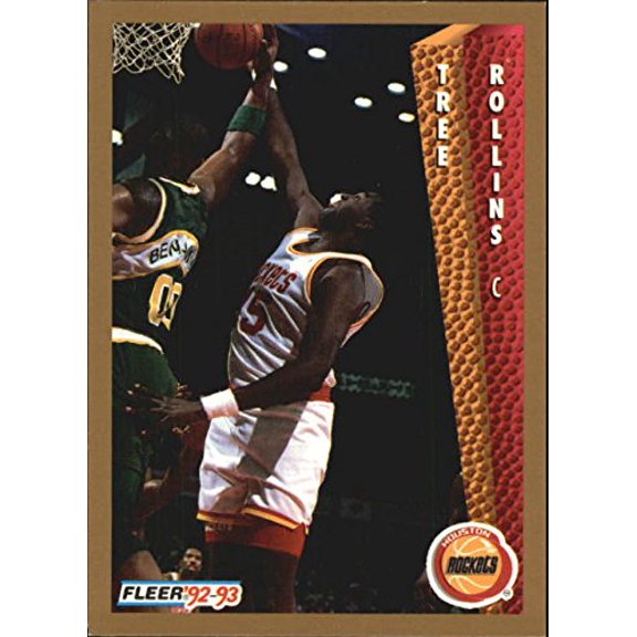 1992-93 Fleer #348 Tree Rollins NBA Basketball Trading Card