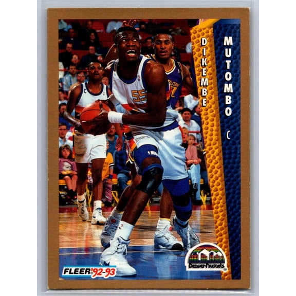 1992-93 Fleer Dikembe Mutombo #60