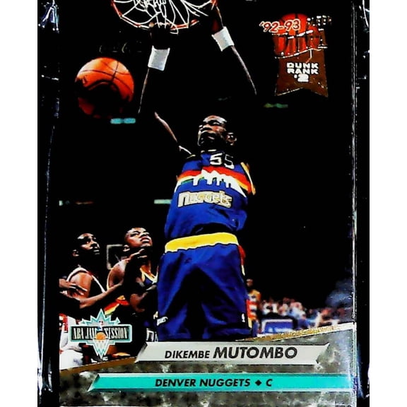 1992-93 Fleer Ultra Denver Nuggets Team Set 15 Cards Dikembe Mutombo Jam MINT