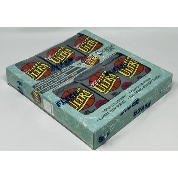 1992-93 Fleer Ultra Series 1 Basketball Jumbo Box