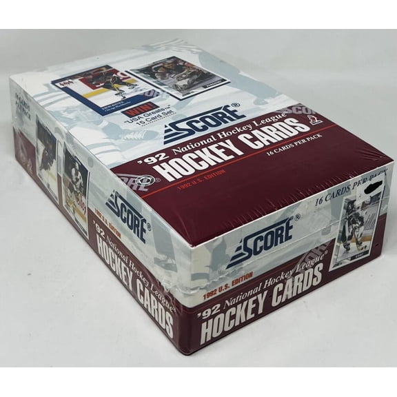 1992-93 Score U.S. Edition Hockey Box