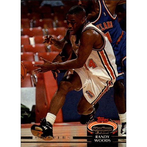 1992-93 Stadium Club #272 Randy Woods UER RC NBA Basketball Trading Card